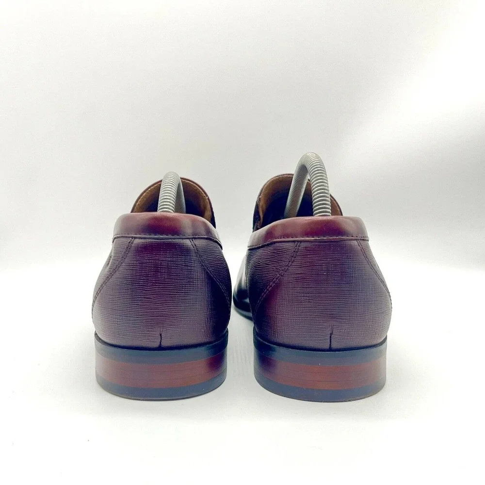 Florsheim‎ Shoes Mens 9.5D Cognac Venetian Loafer Oxford - Picture 4 of 7